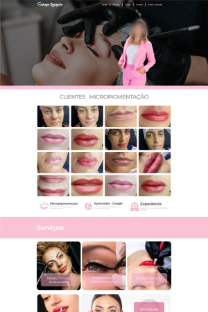 Site de Estética e Salão | Z8Lider