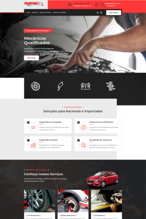 Site para Oficina Mecânica | Z8Lider