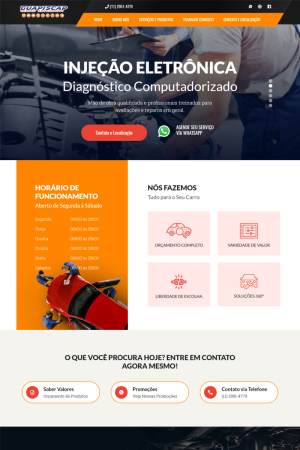 Site para Centro Automotivo | Z8Lider