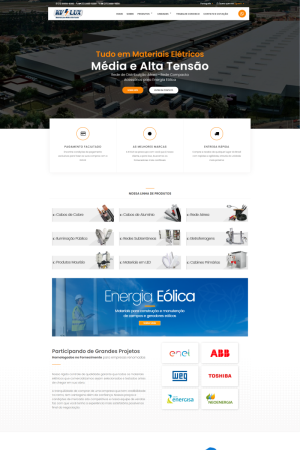 Site de Materiais Elétricos | Z8Lider