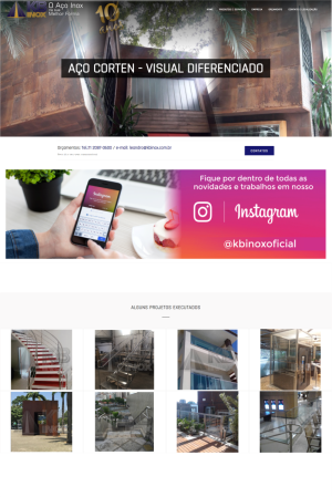 Site para Serralheria | Z8Lider